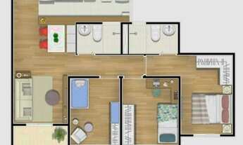 Imagem 5: Apartamento - Condomínio Residencial Viva Vista - Sumaré