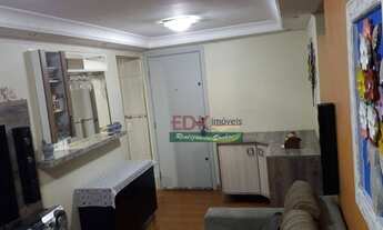 Imagem 3: Apartamento com 2 dormitórios à venda, 50 m² por R$ 220.000 - Parque São Vicente - Mauá/SP