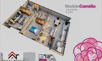 Imagem 4: Apartamento com 2 dormitórios à venda, 75 m² por R$ 488.834,00 - Vila Gardênia - Atibaia/S