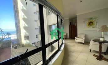 Imagem 5: Apartamento com vista ao Mar, 4 dormitórios, 2 vagas, 160 m² - Pitangueiras - Guarujá/SP