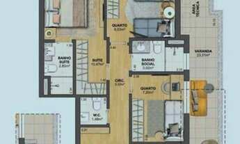Imagem: Apartamento com 3 dormitórios à venda