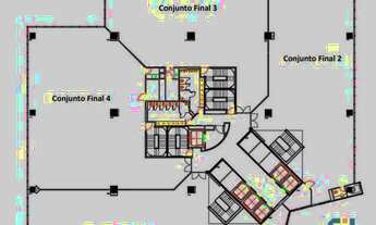 Imagem 3: Conjunto comercial para locação no Continental Square Faria Lima