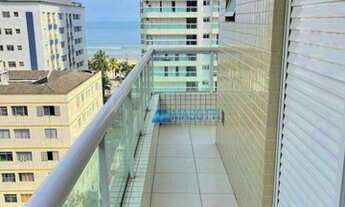 Imagem 2: Apartamento com 02 Quartos e 02 Vagas a 100 metros da Praia Canto do Forte Praia Grande/SP
