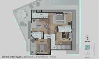 Imagem 3: Apartamento à venda, 129 m² por R$ 1.764.380,00 - São Pedro - Belo Horizonte/MG