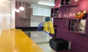 Imagem 3: Apartamento com 3 dormitórios para alugar, 124 m² por R$ 1.700,00/dia - Riviera - Módulo 8