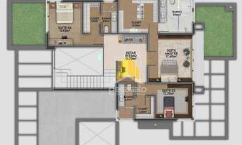 Imagem 3: Casa com 4 dormitórios à venda, 365 m² por R$ 3.770.000,00 - Prado Bairro - Cidade - Grava