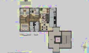 Imagem 2: Cobertura com 3 dormitórios à venda, 83 m² por R$ 781.130,25 - Ana Lúcia - Sabará/MG