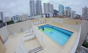 Imagem 2: Apartamento com 3 dormitórios à venda, 78 m² por R$ 455.000,00 - Canto do Forte - Praia Gr