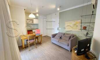 Imagem 4: Flat Quality Bela Cintra 45m² para locação nos Jardins