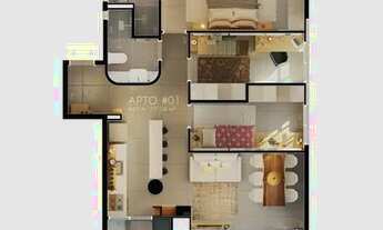 Imagem 4: APARTAMENTO com 2 dormitórios à venda por R$ 521.814,12 no bairro Água Verde - CURITIBA