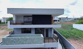 Imagem 2: Casa nova no condomínio Alphaville Teresina a venda, 05 suítes, área gourmet com piscina