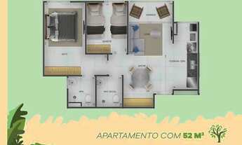 Imagem 6: LINDO APT. EM DOIS CARNEIROS 2 QUARTOS 1 SUÍTE VARANDA NO PROGRAMA MINHA CASA MINHA VIDA!