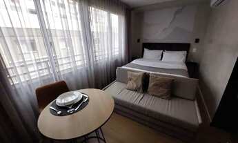 Imagem: STUDIO MOBILIADO PRÓXIMO A REDENÇÃO COM