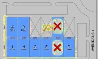 Imagem 4: Terreno, 700 m² - 104 sul (ACSE 1) - Próximo à Praça dos Girassóis - Palmas/TO