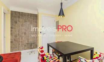 Imagem 7: Apto mobiliado de 55m2 com 2 dorm, sendo 1 suite e 2 vagas n Omoema prox do metro