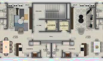 Imagem 5: Apartamento no Vênus de Milo Residence com 3 dormitórios à venda no Pioneiros em Balneário