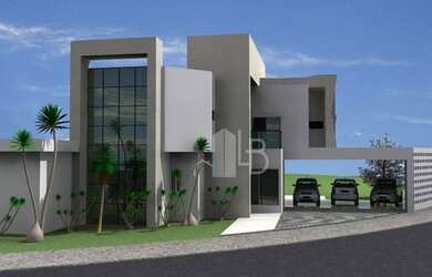 Imagem 2: Casa com 4 suítes sendo 1 master à venda, 292 m² por R$ 2.628.000 - Cyrela I - Uberlândia