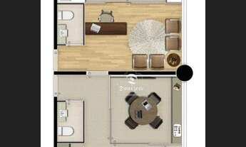 Imagem 2: Sala à venda, 37 m² por R$ 299.999,00 - Centro - Santo André/SP