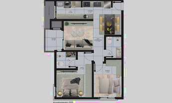 Imagem 4: R@#Apartamento com 2 dormitórios, área nobre com alto poder de valorização. Praia dos Ingl