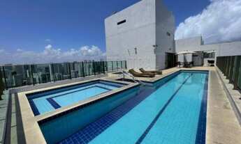 Imagem 4: Lindo Apartamento Beach Class Conselheiro Boa Viagem - Recife com 2 Quartos Suíte Piscina