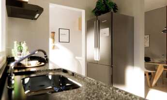 Imagem 7: Apartamento com 1 dormitório à venda, 28 m² por R$ 161.262,00 - Jardim das Cerejeiras - At