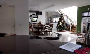 Imagem 4: Sobrado com 4 dormitórios à venda, 422 m² por R$ 1.390.000,10 - Vila Scarpelli - Santo And