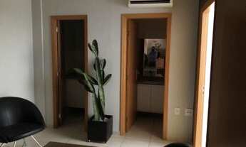 Imagem 5: Sala mobiliada no Edifício Maruana para locação.