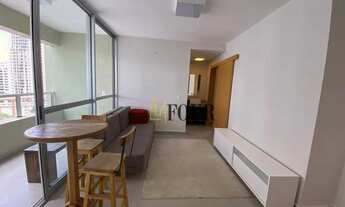 Imagem 1: Apartamento com 1 dormitório, 50 m² - venda por R$ 715.000 ou aluguel por R$ 4.800/mês - V