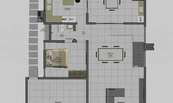 Imagem 4: Casa Duplex A VENDA No Terras Alphaville