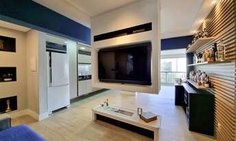 Imagem 6: Apartamento para venda mobiliado, Perfil Morumbi-varanda gourmet,shopping Jd Sul/Giovanni