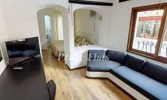 Imagem 1: Flat disponível para locação no Mont Clair Residence, com 45m², 1 dormitório e 1 vaga de g