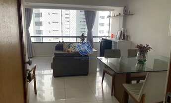 Imagem 5: Apartamento mobiliado nascente 3 quartos sendo 1 suíte para alugar na Pituba com 75m2