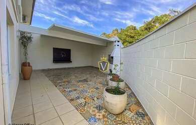 Imagem 2: Casa com 3 dormitórios para alugar, 120 m² por R$ 6.226/mês - Nature Village II - Jundiaí