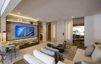 Imagem 3: Apartamento para venda possui 123 metros quadrados com 3 quartos em Moema - São Paulo - SP