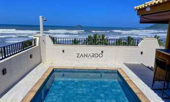 Imagem 2: Cobertura alto padrão pé na areia 4 dormitórios sendo 2 suítes à venda, 232 m² por R$ 6.50