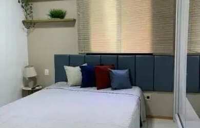 Imagem 4: ALUGO BELÍSSIMO APARTAMENTO MOBILIADO E DECORADO ED. THE ONE RESIDENCE 3/4 80m² - SÃO BRÁ