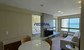 Imagem: Flat mobiliado para aluguel com 2 quartos