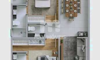 Imagem 7: Apartamento com 3 dormitórios à venda, 82 m² - Centro - Itajaí/SC. R$1.060.000,00