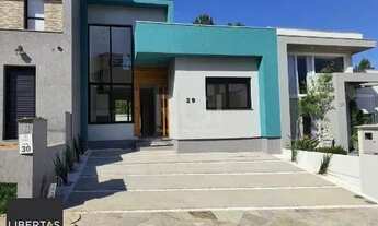 Imagem: Casa térrea com pátio, 3d, 1 suíte