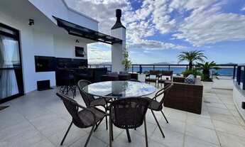 Imagem: Ampla cobertura plana com uma linda vista