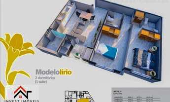 Imagem 5: Apartamento com 2 dormitórios à venda, 75 m² por R$ 488.834,00 - Vila Gardênia - Atibaia/S