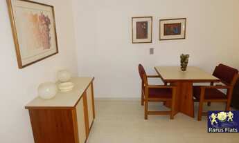 Imagem 2: Flat para locação na Vila Nova Conceição - Edifício Contemporâneo - Cód. AKZ03101