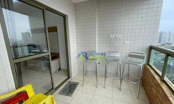 Imagem 3: Apartamento com 2 dormitórios à venda, 59 m² por R$ 350.000 - Canto do Forte - Praia Grand