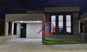 Imagem 2: Casa com 3 dormitórios à venda, 175 m² por R$ 827.000 - Condomínio Morada do Visconde - Tr