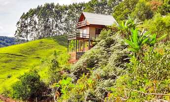 Imagem 2: Chácara em Águas Mornas com uma linda vista