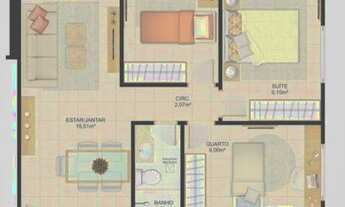 Imagem 3: Apartamento à venda, 75 m² por R$ 550.000,00 - Praia de Itaparica - Vila Velha/ES