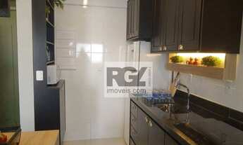 Imagem 2: Apartamento com 2 dormitórios à venda, 66 m² por R$ 690.000,00 - Campo Grande - Santos/SP