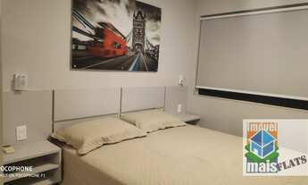 Imagem: Flat com 1 dormitório para alugar, 40 m²