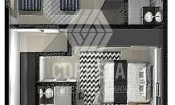 Imagem 2: Casa com 2 dormitórios à venda, 80 m² por R$ 310.000,00 - Castelândia - Serra/ES