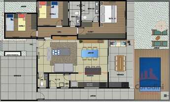 Imagem 2: Casa com 3 dormitórios à venda, 150 m² por R$ 800.000,00 - Jardim Dona Maria Azenha - Nova